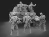 Das Werk DWF016 WWII German Tank Desant Troops 1/16